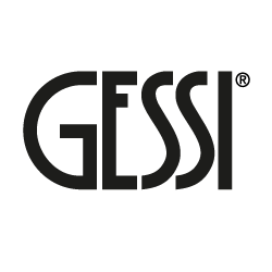 Das Logo von GESSI zeigt den Markennamen in einer modernen, klaren Schriftart, die Professionalität ausstrahlt.